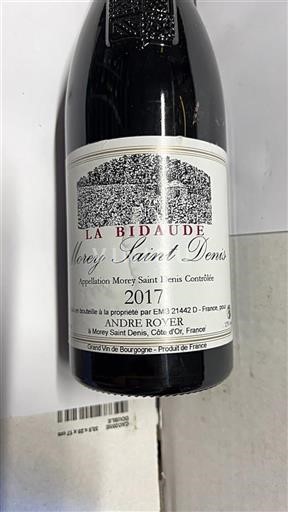 Bourgondië Morey-saint-denis André Royer La Bidaude 2017