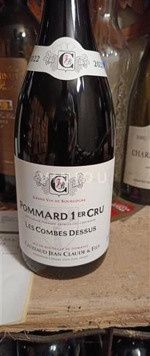 Bourgogne Pommard Premier Cru Cluzeaud Jean Claude & Fils Les Combes Dessus 2022