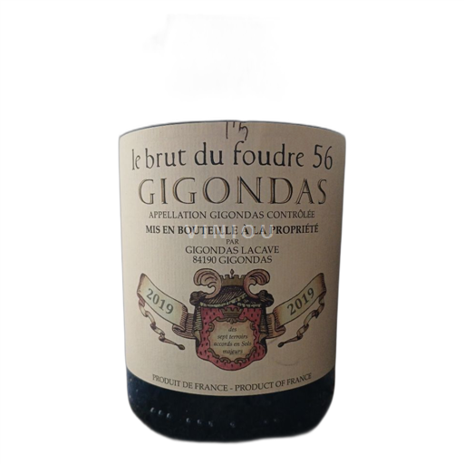 Vallée du Rhône Gigondas Gigondas LaCave Le brut du foudre 56 2019