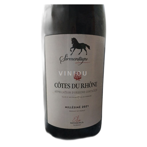 Valle del Ródano Côtes del Ródano Sirmontagu 2021