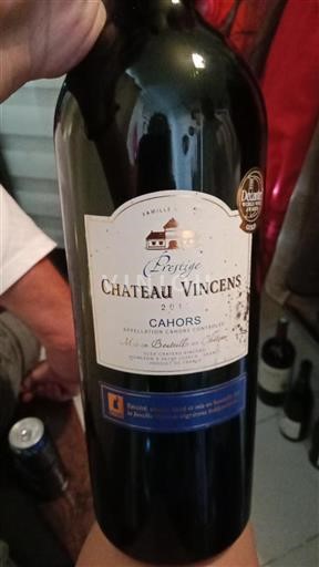 Sud-Ovest Cahors Château Vincens Prestige 2012