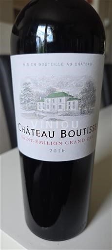 Bordeaux Saint-Émilion Grand Cru Château Boutisse 2016