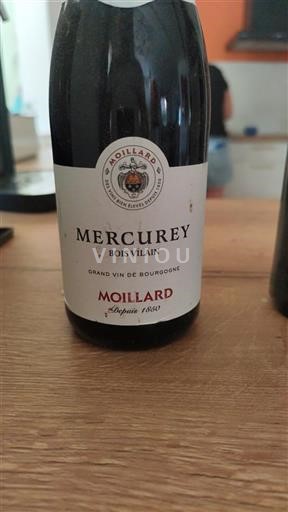 Burgundsko Mercurey Grand Cru Moillard Bois Vilain Neročník