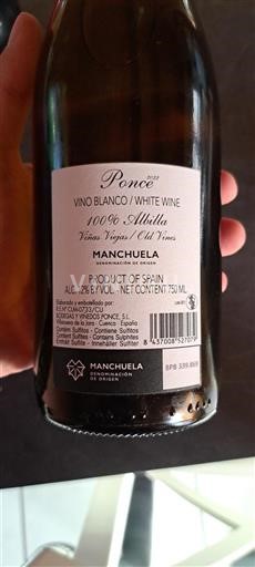 Castilla-La Mancha Manchuela Ponce Viñas Viejas 2022