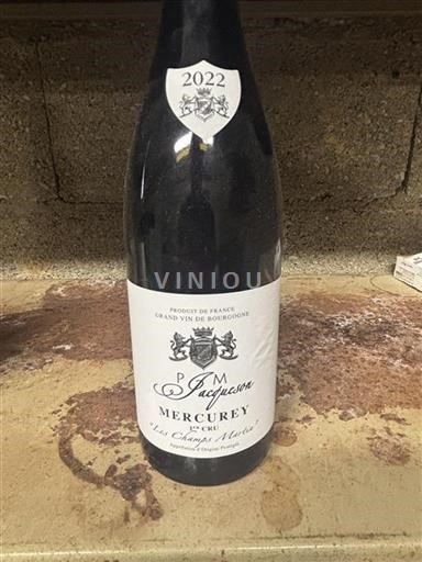 Burgundsko Mercurey Premier Cru P. M. Jacquesson Les Champs Martin 2022