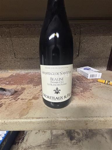 Borgogna Beaune Premier Cru Hermitage de Nantoux Les Blanches Fleurs Senza annata