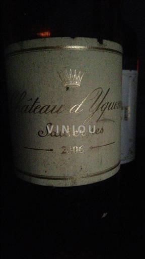 Burdeos Sauternes Premier Cru Château Yquem 2006