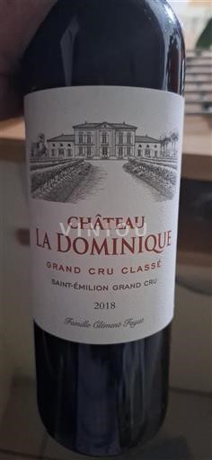 Burdeos Saint-Émilion Gran Cru Grand Cru Château La Dominique 2018