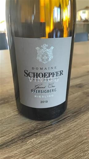 Elsass Nicht spezifiziert Grand Cru Domaine Schoepfer 2019