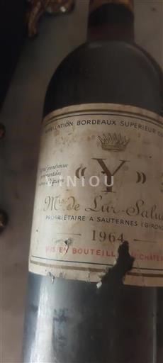 Bordeaux Bordeaux superiore Château Yquem "Y" 1964