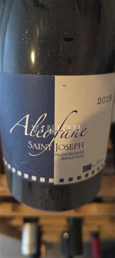 Valle del Ródano Saint-Joseph Aléofane 2018