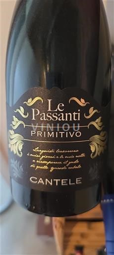 Apulia Wines Unspecified Cantele Le Passanti 2022