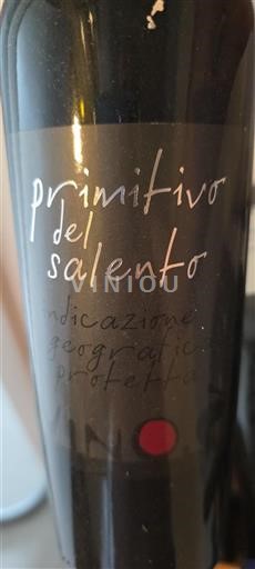 Apulia Wines Unspecified Primitivo del Salento 2017
