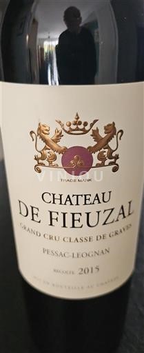 Bordeaux Pessac-Léognan Grand Cru Classé Château Fieuzal 2015
