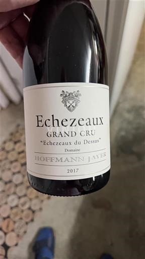 Borgogna Échézeaux Grand Cru Hoffmann-Jayer Echezeaux du Dessus 2017