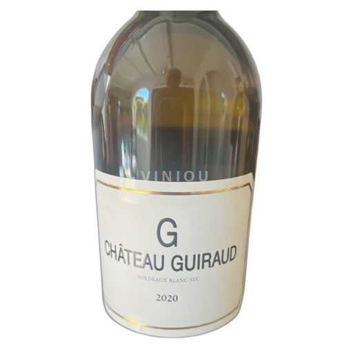 Vin Blanc sec G Château Guiraud 2020 France Bordeaux