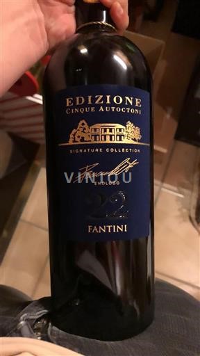Abruzos No especificado Fantini Edizione Cinque Autoctoni 2022