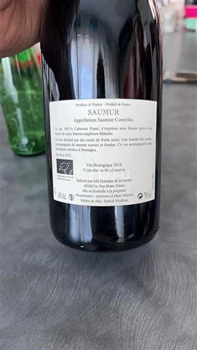 Loire-dalen Saumur Domaine La Paleine 2018