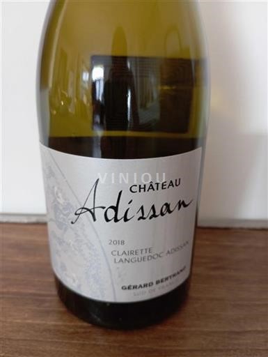 Languedoc Château Adissan Clairette 2018