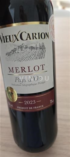 Languedoc et Roussillon Pays d'oc Vieux Carion 2023