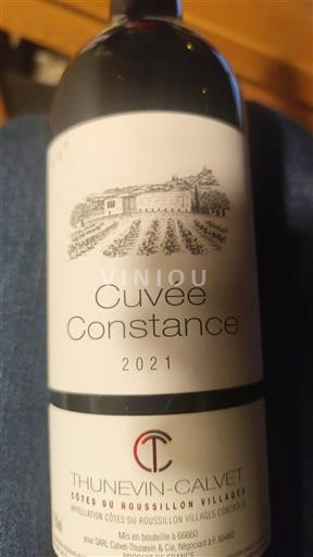 Roussillon Côtes du Roussillon Villages Thunevin-Calvet Constance 2021