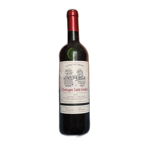 Bordeaux Montagne-saint-émilion Château Font Bernard Comte de Valois 2017