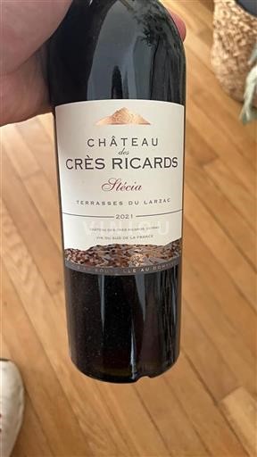 Languedoc Terrasses du Larzac Château Des Crès Ricards Stécia 2021