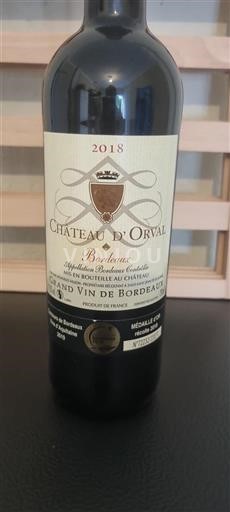Bordeaux Château Orval 2018