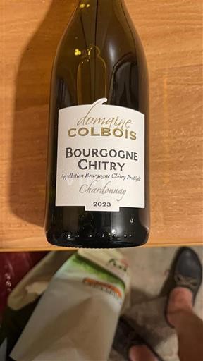 Bourgogne Domaine Colbois 2023