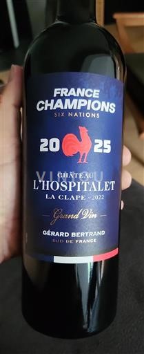 Languedoc La Clape Château L'Hospitalet Grand Vin 2022