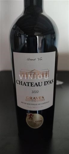 Bordeaux Graves Château As 2020