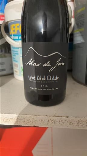 Languedoc Pic-saint-loup Mas de Jon 2018