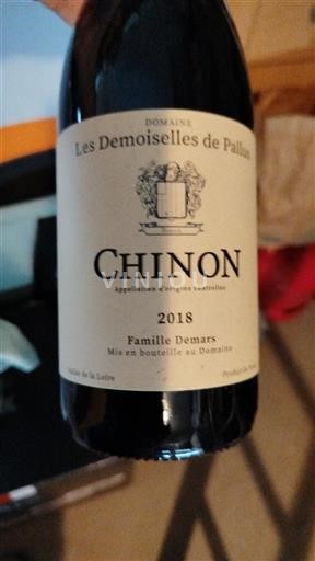 Loire-dalen Chinon Les Demoiselles de Pallus 2018
