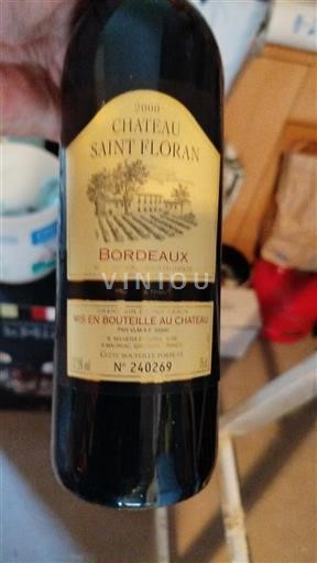 Bordeaux Château Saint Floran 2000