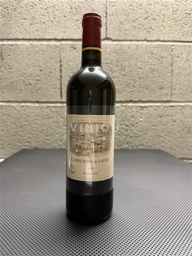 Vin Rouge sec Carruades de Lafite Château Lafite 2005 France Bordeaux Pauillac AOC