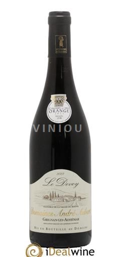 Vale do Ródano Grignan-les-adhémar Domaine S André Aubert Le Devoy 2022