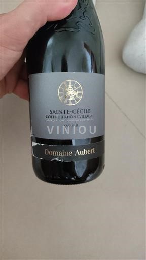 Valle del Ródano Côtes del Ródano Pueblos Domaine Aubert Sainte-Cécile 2022