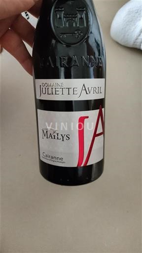 Rhône Valley Cairanne Domaine Juliette Avril Mailys 2022