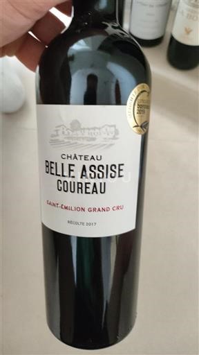 Bordeaux Saint-Émilion Grand Cru Château Belle Assise Coureau 2017