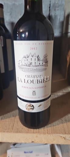 Bordeaux Bordeaux Supérieur Château La Loubière 2012