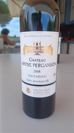 Bordeaux Haut-Médoc Cru Bourgeois Château Larose Perganson 2008