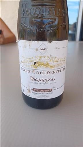 Rona dolina Vacqueyras Terroir des Dentelles Vin Emotion 2006