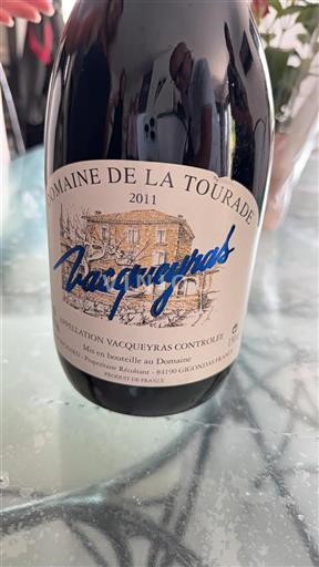 Rhône Valley Vacqueyras Domaine La Tourade 2011