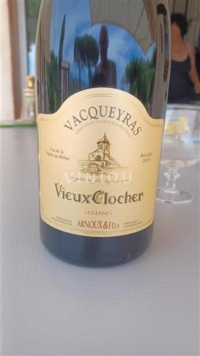 Rhônetal Vacqueyras Arnoux & Fils Vieux Clocher Classic 2018