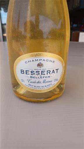 Vin Effervescent Blanc sec Cuvée des Moines Besserat de Bellefon Non millésimé France Champagne