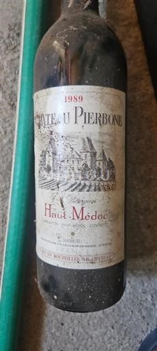 Bordeaux Haut-Médoc Château Pierbone 1989