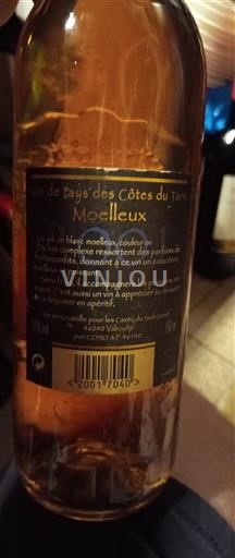 Sydvestfrankrig Côtes du Tarn Moelleux 2001