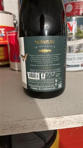 Roussillon Côtes du Roussillon Villages Domaine Rombeau Le Botaniste 2022