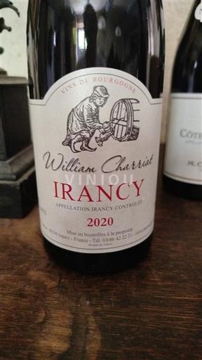 Bourgogne Irancy William Charriat 2020