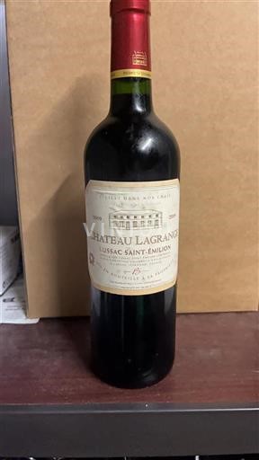 Burdeos Lussac-Saint-Émilion Château Lagrange 2009